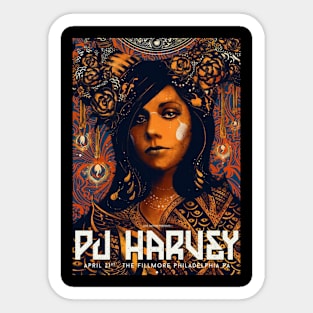 PJ HARVEY MERCH VTG Sticker